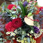 Florist Choice Valentine Hand Tie 